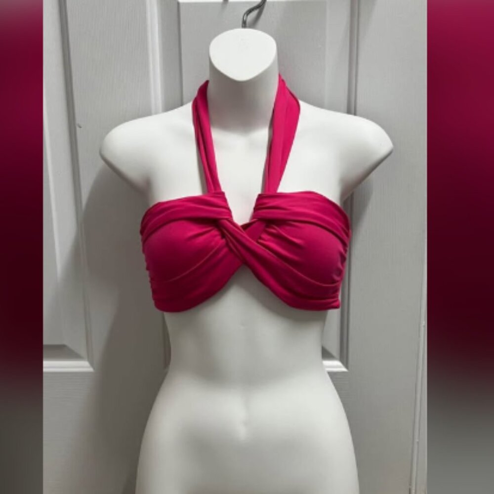 Seafolly Australia Women’s bikini top Size 8 Pink